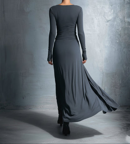 Vittoria · Vestido Largo con Lazo Lateral