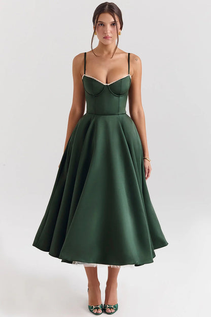 Cindy | Vestido Midi de Tul con Encanto Romántico