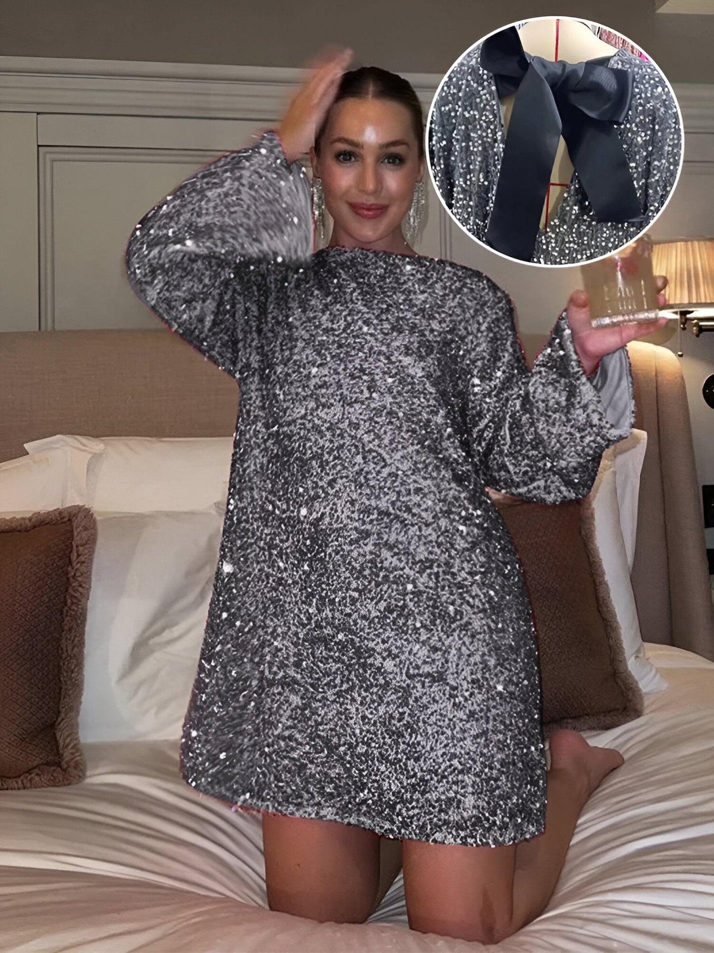 Lisa | Elegante Vestido con Lazo