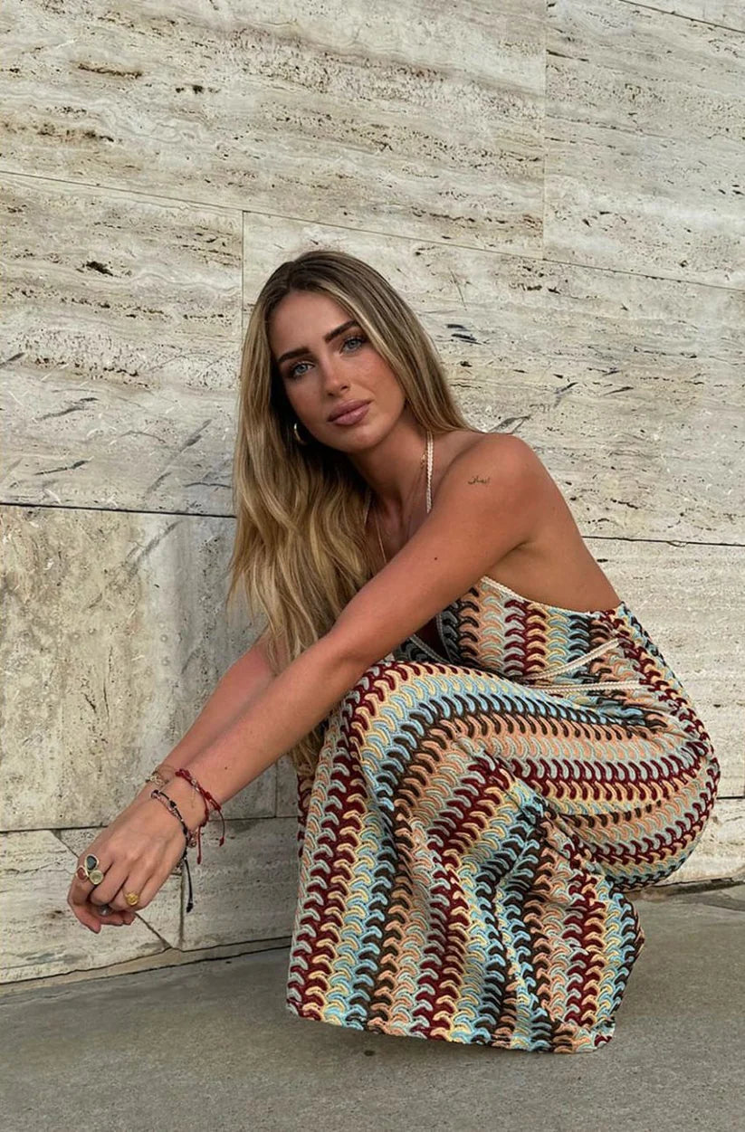 Cancún | Vestido Largo De Crochet